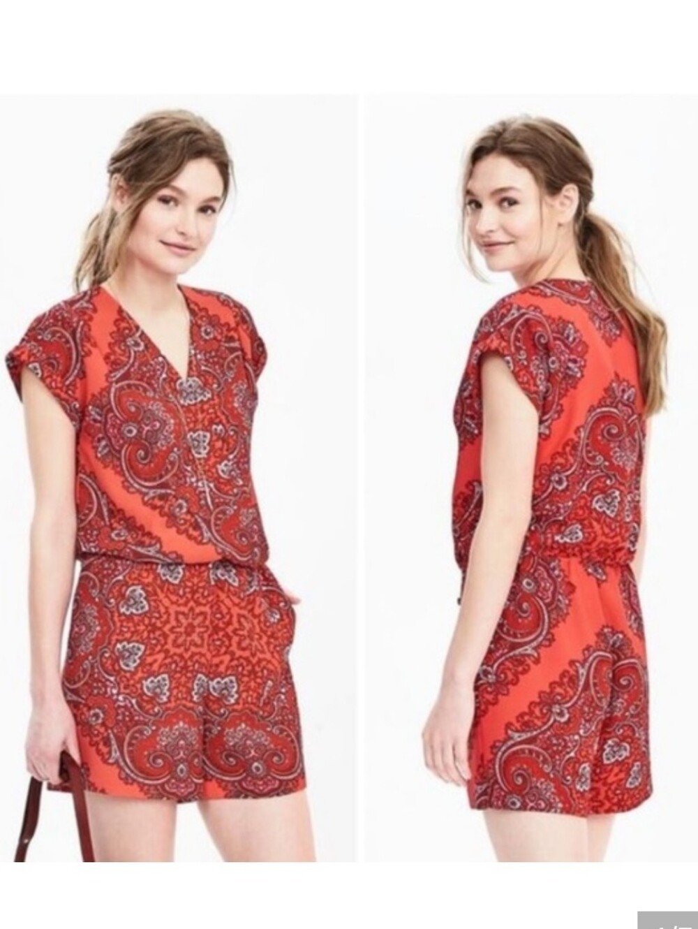 Banana Republic Paisley Romper